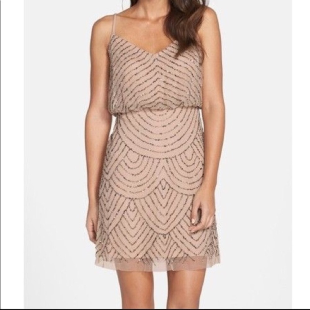 Adrianna Papell Short Deco Dress